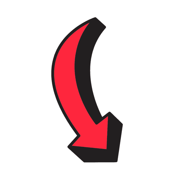 Red arrow pointing to text