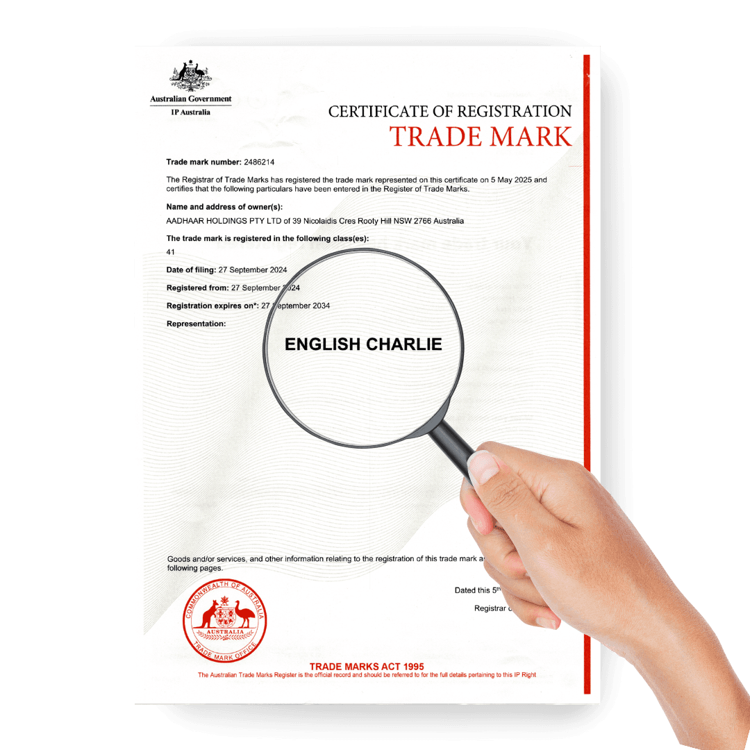 Trademark Certificate